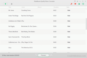 NoteBurner Spotify Music Converter CRACK